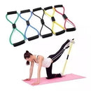 Elástico Extensor Formato Em Oito Tensão Multifuncional