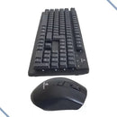 kit Teclado e Mouse sem fio wireless USB