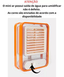 Mini Ar Condicionado Ventilador Mesa Escritorio Usb Portátil