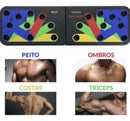 Aparelho Prancha Exercícios Flexão Peitoral Costas Tríceps