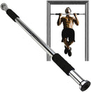 Barra Para Porta Flexão Fixa Treino Regulável 62 A 100 Cm