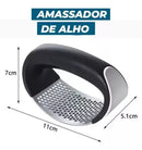 Amassador Espremedor Alho Triturador Manual Portátil Em Inox