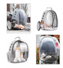 Mochila Pet Visão Panorâmica Astronauta Cachorro Gato Cão