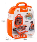 Kit maleta de ferramentas infantil 22 peças