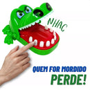 Brinquedo Infantil Jacaré Morde Dedo Crocodilo Dentista Nhac