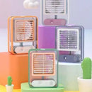 Mini Ar Condicionado Ventilador Mesa Escritorio Usb Portátil