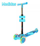 Patinete Infantil 3 Rodas De Led Dobrável