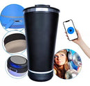 Copo Térmico com Caixa de Som Bluetooth