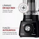 Liquidificador Mondial Turbo Power L-99 Fb Preto 500w
