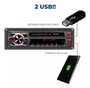 Som Automotivo Firstoption 8850b Usb Bluetooth Cartão Sd Mp3