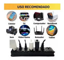 Régua Extensão Elétrica 6tomada Filtro Linha Bivolt