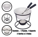 Conjunto de Fondue em Cerâmica Antiaderente