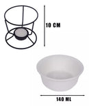 Conjunto de Fondue em Cerâmica Antiaderente