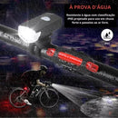 Kit Farol e Lanterna traseira LED e USB
