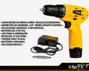 Furadeira Parafusadeira à Bateria 12v C/ Acessórios